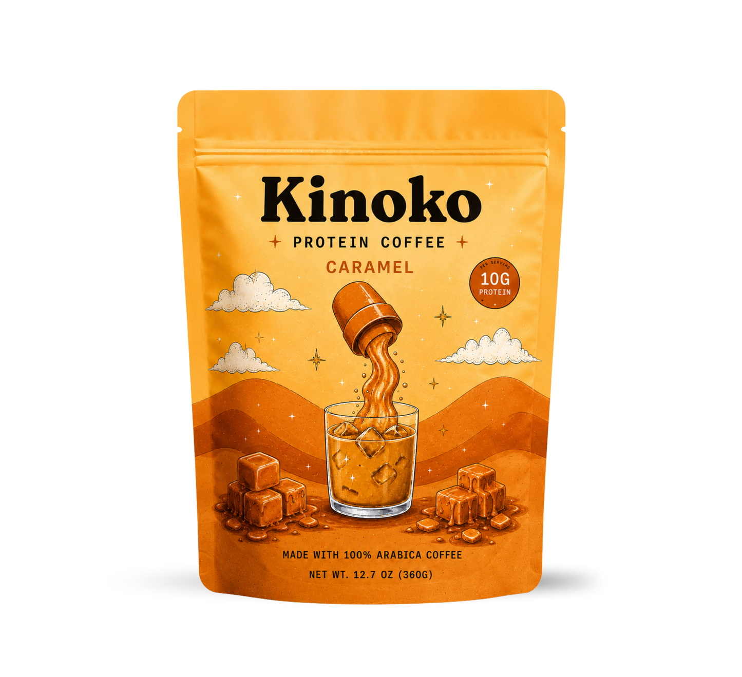 Karamell Protein Kaffee
